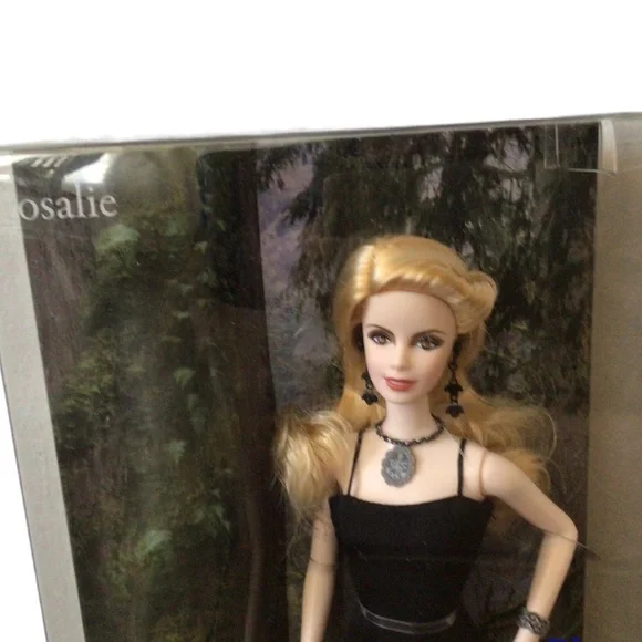 New The Twilight Saga Barbie Rosalie Pink Label Doll - Picture 2 of 6